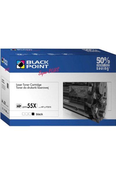 Black Point Kaseta z tonerem LBPPH55X Zamiennik HP CE255X LBPPH55X