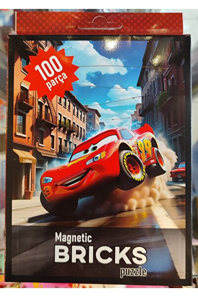 ada çanta kırtasiye Magnetic Puzzle Yap Boz Small Size 100 Pieces (15Cmx10Cm)...