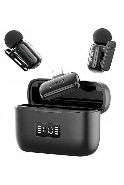ulanzi Zestaw do bezprzewodowej transmisji d≈∫wiƒôku A200 Mini Mic - czarny