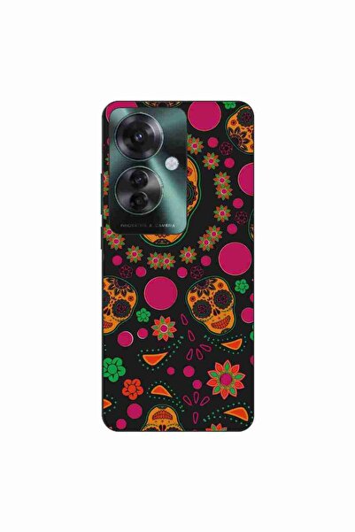 OEM Husa compatibila cu Oppo Reno11 F 5G Silicon Gel Tpu Model Halloween Flor...