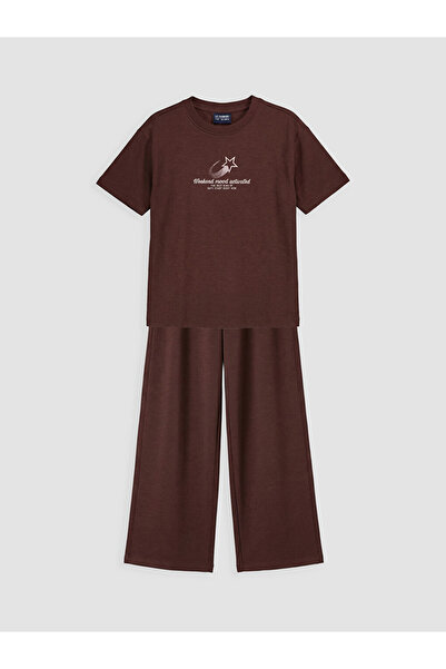 LC Waikiki Esvab • Modern & Distinctive Printed Soft Touch Set for Girls