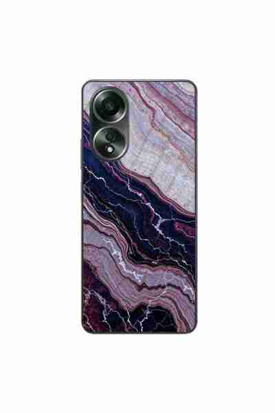 OEM Husa compatibila cu Oppo A58 4G Silicon Gel Tpu Model Amethyst Sand Marble