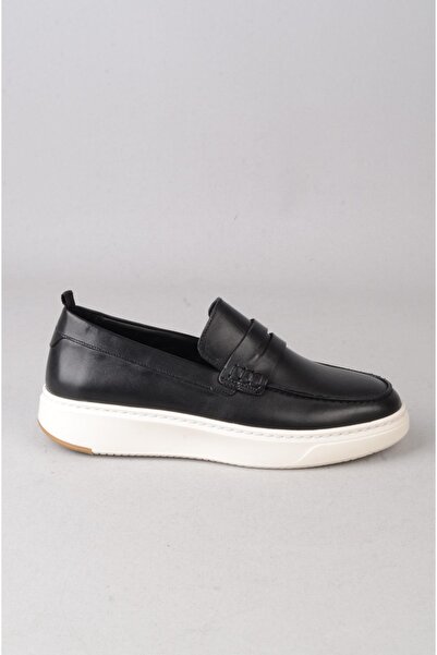 SEÇ KUNDURA Kmc 3474 Genuine Leather Men's Shoes Black