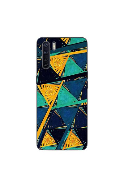 OEM Husa compatibila cu Oppo A91 Silicon Gel Tpu Model Abstract Prism