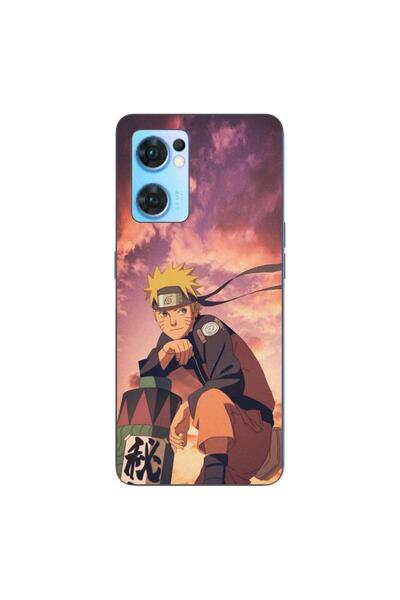 OEM Husa compatibila cu Oppo Reno7 5G Silicon Gel Tpu Model Naruto Pergament