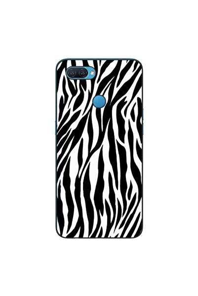 OEM Husa compatibila cu Oppo A12 Silicon Gel Tpu Model Animal Print Zebra Pat...