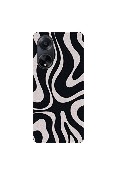 OEM Husa compatibila cu Oppo A98 5G Silicon Gel Tpu Model Monochrome Hypnotic