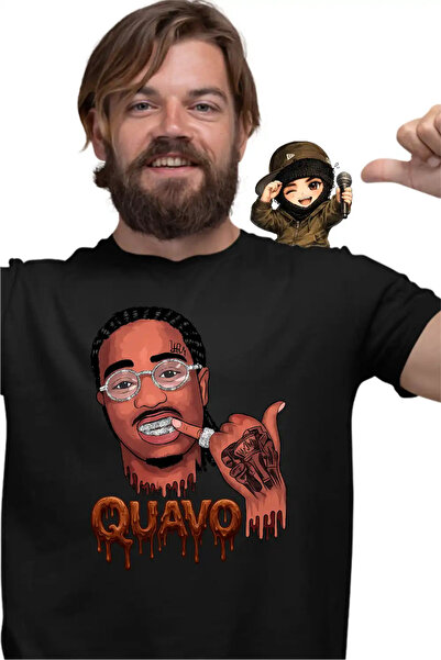 OEM Tricou Barbati Quavo Lifestyle Hip Hop