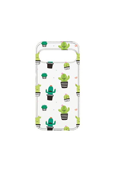 bestcase ¬Æ Husa Clear Silicon 2MM, Compatibila Cu Google Pixel 9 Pro, Cactus...