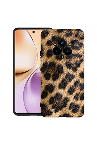 bestcase Husă pentru Realme 14 Pro Plus 5G, model leopard, silicon subțire de...