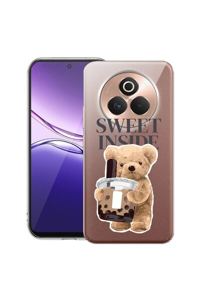 bestcase Husă pentru Realme P3 Pro cu design ursuleț dulce pe interior, din s...