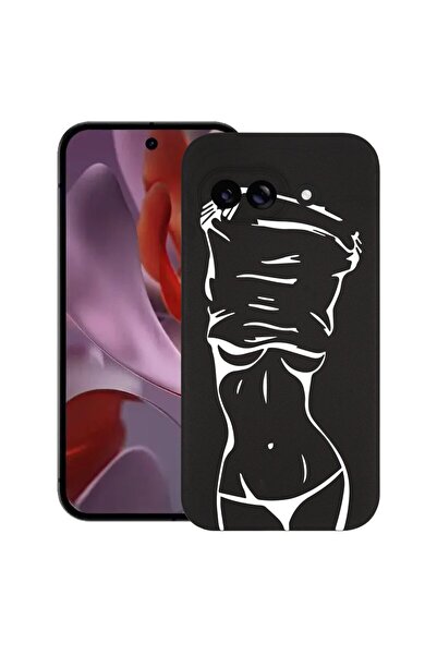 bestcase ¬Æ Husa pentru Google Pixel 9a, Woman Body, Slim Silicon 0.8MM, Anti...