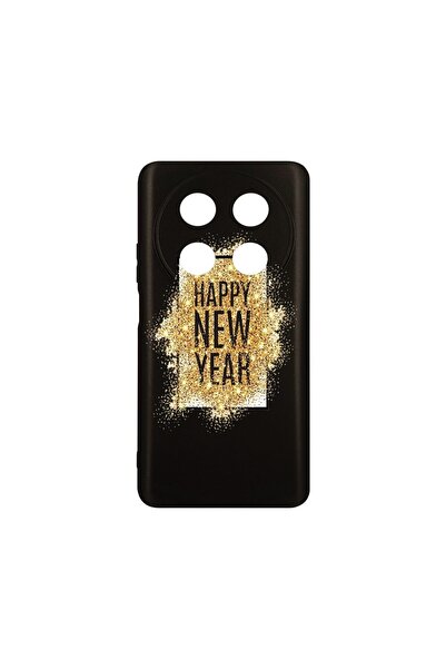 bestcase Λεπτή Θήκη Σιλικόνης 0.8MM, Συμβατή με Huawei Nova 12i, Καλή Χρονιά,...