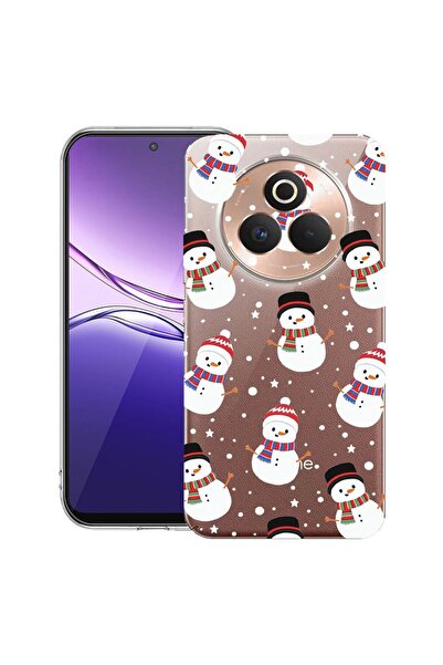 bestcase ¬Æ Husa pentru Realme P3 Pro cu Design Snowman, Clear Slim Silicon, ...