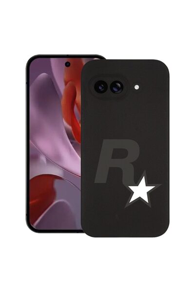 bestcase Калъф за Google Pixel 9a, Rock Star, тънък силиконов 0.8 мм, удароус...