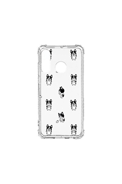 bestcase Противоударен калъф 1.5ММ, съвместим с Huawei P30 Lite, с десен на б...