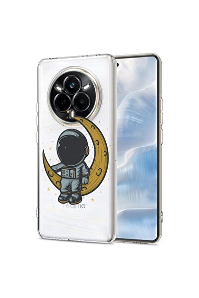 bestcase Θήκη για Realme 14 Pro 5G, BestCase™ Διαφανής Σιλικόνη 2mm, Αστροναύ...