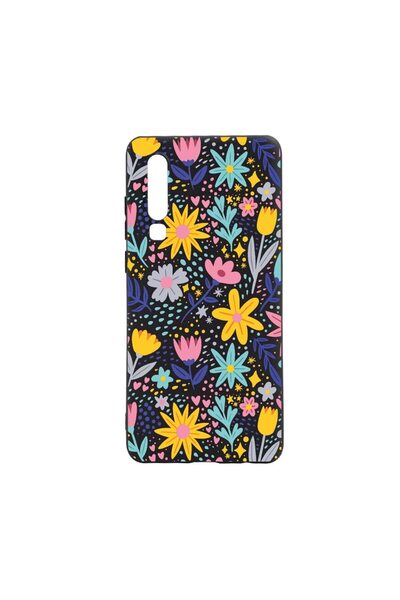 bestcase Husa Silicon Compatibila Cu Huawei P30, Little Flowers, rezistenta l...