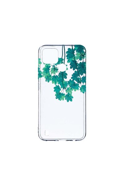 bestcase Husa BestCase¬Æ Clear Silicon 2MM, Compatibila Cu Realme C21, Green ...
