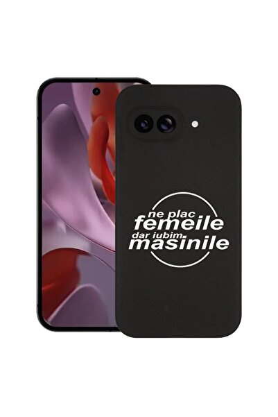 bestcase ¬Æ Husa pentru Google Pixel 9a, Ne Plac Femeile, Slim Silicon 0.8MM,...