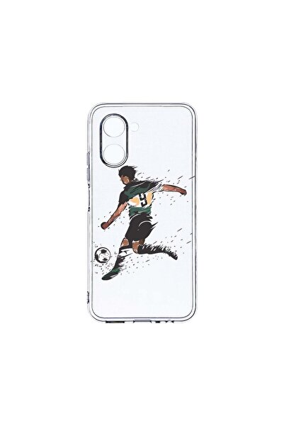 bestcase Husa BestCase¬Æ Clear Silicon 2MM, Compatibila Cu Realme C33, Footba...