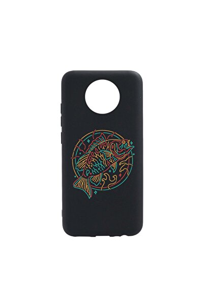 bestcase Husa Silicon Compatibila cu Nokia C20, Neon Fish, rezistenta la uzur...
