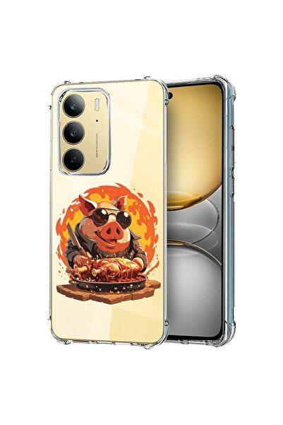 bestcase Θήκη για Realme 14x 5G, Αντικραδασμική 1.5MM, Pig's Life, Προστασία ...