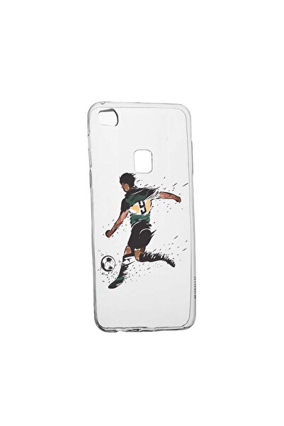bestcase Θήκη σιλικόνης συμβατή με Huawei P10 Lite, Σχέδιο Ποδόσφαιρο, ανθεκτ...