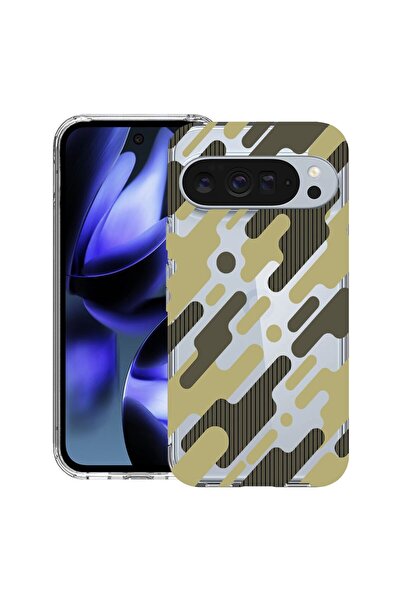 bestcase ¬Æ Husa pentru Google Pixel 10 / Pixel 10 Pro cu Design Green Camouf...