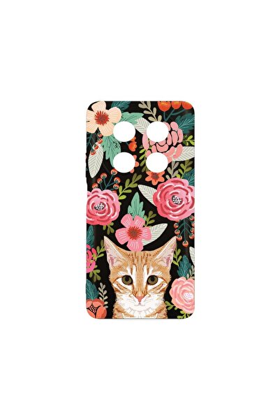 bestcase Λεπτή Θήκη Σιλικόνης 0.8MM, Συμβατή με Huawei Nova 12i, Γάτα και Λου...
