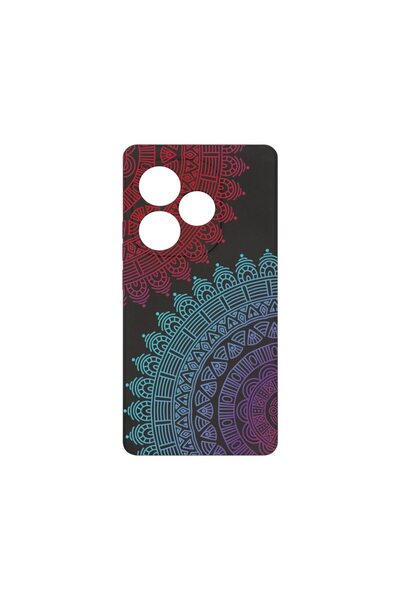 bestcase Премиум силиконов калъф, съвместим с Realme GT 6, без декоративни ел...