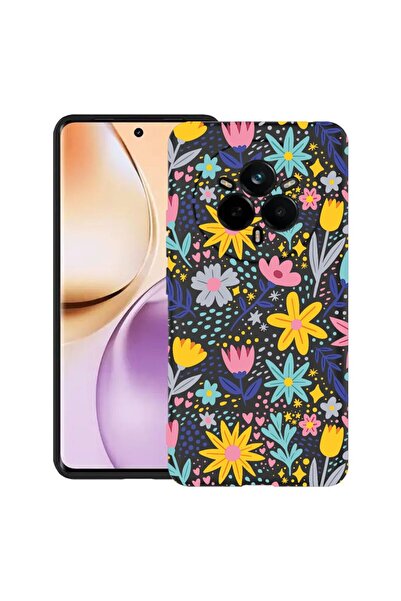 bestcase Husă pentru Realme 14 Pro 5G, Floricele, Silicon subțire 0.8MM, Anti...