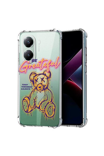 bestcase Съвместим калъф за Poco X7 Pro 5G, Удароустойчив 1.5ММ, Мече - Бъди ...