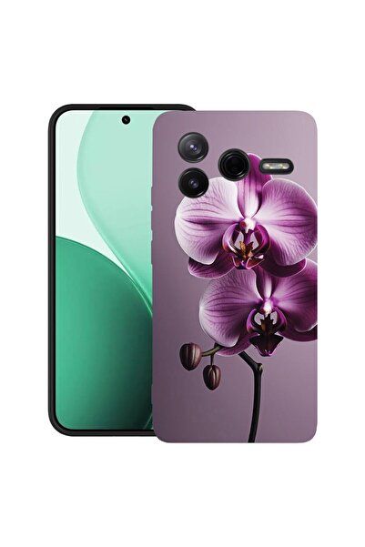 bestcase ¬Æ Husa TPU Ultra Slim Compatibil cu Poco F7 Pro, cu Design Pink Orc...