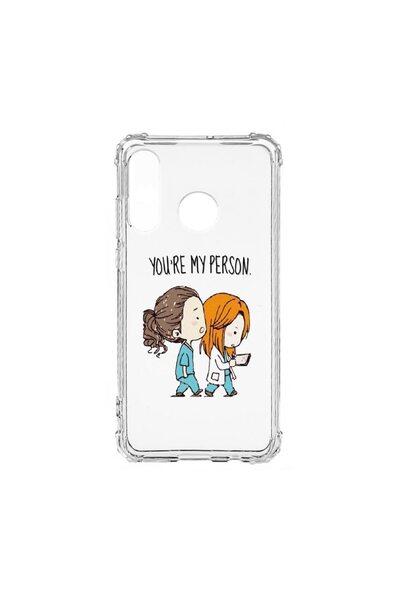 bestcase Αντικραδασμική Θήκη, Συμβατή με Huawei P30 Lite, Grey's Anatomy, Σιλ...
