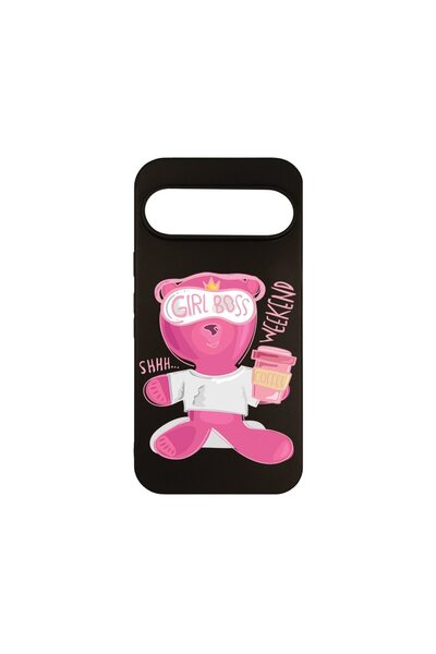 bestcase Θήκη για Google Pixel 9, BestCase® Λεπτή Σιλικόνη 0.8MM, Αρκουδάκι -...