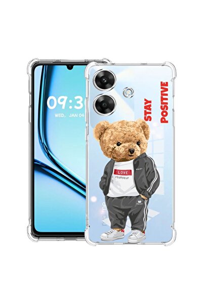 bestcase Husă Antișoc pentru Realme Note 60 / Note 60X cu Design Stay Positiv...