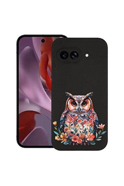 bestcase Тънък силиконов калъф за Google Pixel 9a, OWL, 1926335 B 1879