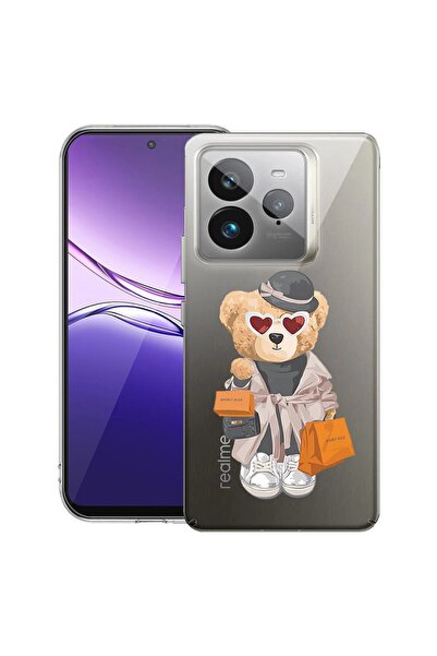 bestcase Husă pentru Realme GT 7 Pro cu design Ursuleț de pluș și tematică de...