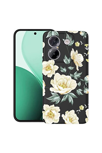 bestcase Υπέρλεπτη Θήκη TPU Συμβατή με Poco M7 Pro 5G, με Σχέδιο Λουλουδιών, ...