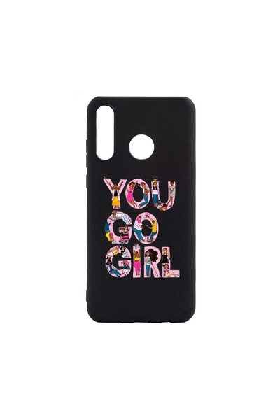 bestcase Husa Huawei P30 Lite, Girl Power, rezistenta la uzura, anti-alunecar...
