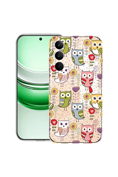 bestcase ¬Æ Husa Clear Silicon pentru Realme C71, Owl Pattern, 2041144 T 1437