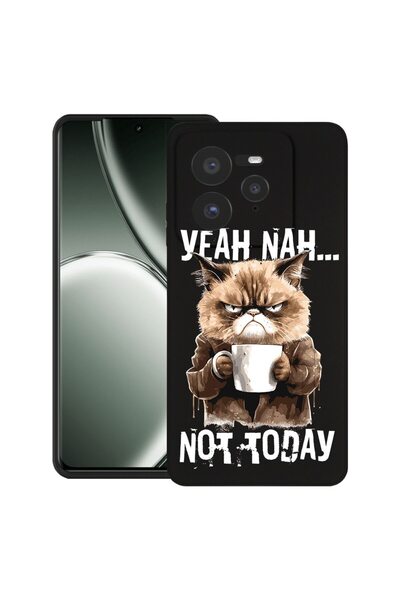 bestcase Θήκη για Realme GT 7 Pro με σχέδιο  "Όχι Σήμερα ", TPU Ματ Εξαιρετικ...