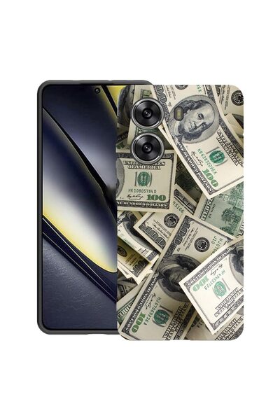 bestcase ¬Æ Husa pentru Poco X7 Pro 5G, Money Pattern, Slim Silicon 0.8MM, An...