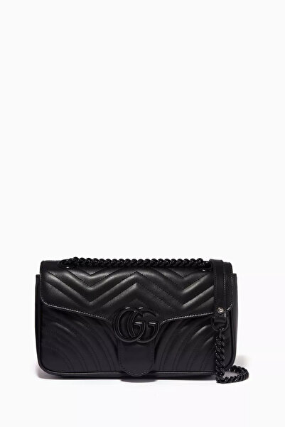 GÜÇLÜOĞLU Marmont Shoulder Bag in Matelassé Leather