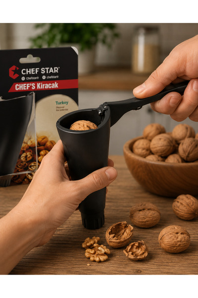 solingensport Professional Walnut Cracker for Kitchen