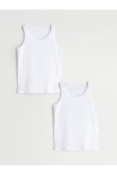 LC Waikiki Crew Neck Girls' Tank Tops 2-Pack