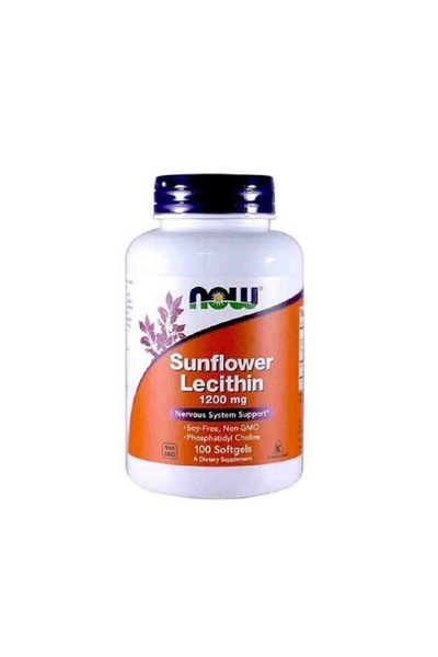 Now Foods Sunflower Lecithin 1200mg 100 capsule -