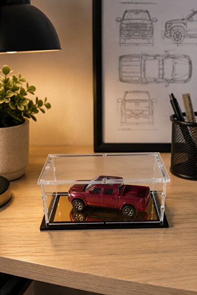 Go Promosyon Diecast Model Araç Uyumlu 5’li Akrilik Koleksiyon Kutusu Şeffaf Pleksi Koruma Kutusu 1:64
