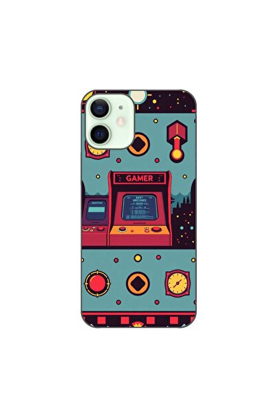 OEM Husa compatibila cu Apple iPhone 12 Mini Silicon Gel Tpu Model Gamer Arca...